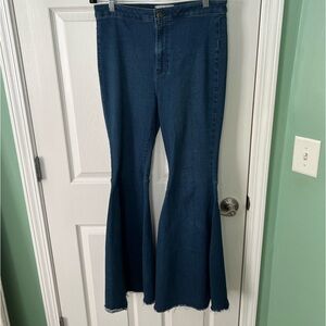 FREE PEOPLE Flared Denim
